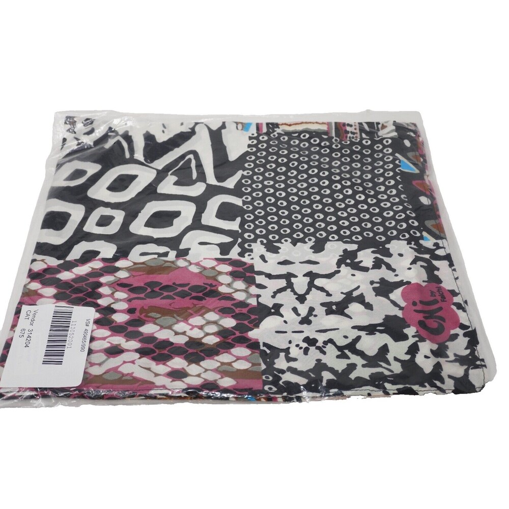 Chi by Falchi 100% Silk Scarf